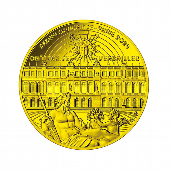 ［ＳＧＣゴールドショップ］200ユーロ金貨＜ヴェルサイユ宮殿＞