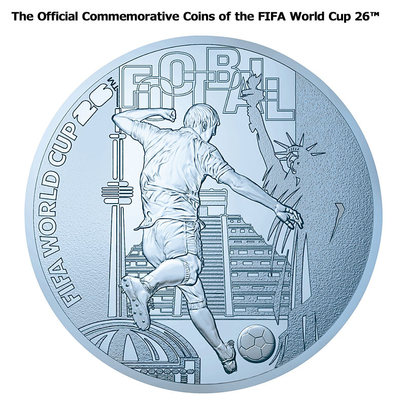 SGCゴールドショップ］「FIFAワールドカップ26公式記念コイン