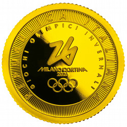 ［ＳＧＣゴールドショップ］オリンピック冬季競技大会ミラノ・コルティナ２０２６公式記念コイン 20ユーロ金貨
