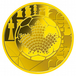 ［ＳＧＣゴールドショップ］FIFAワールドカップ26 公式記念コイン100カナダドル金貨