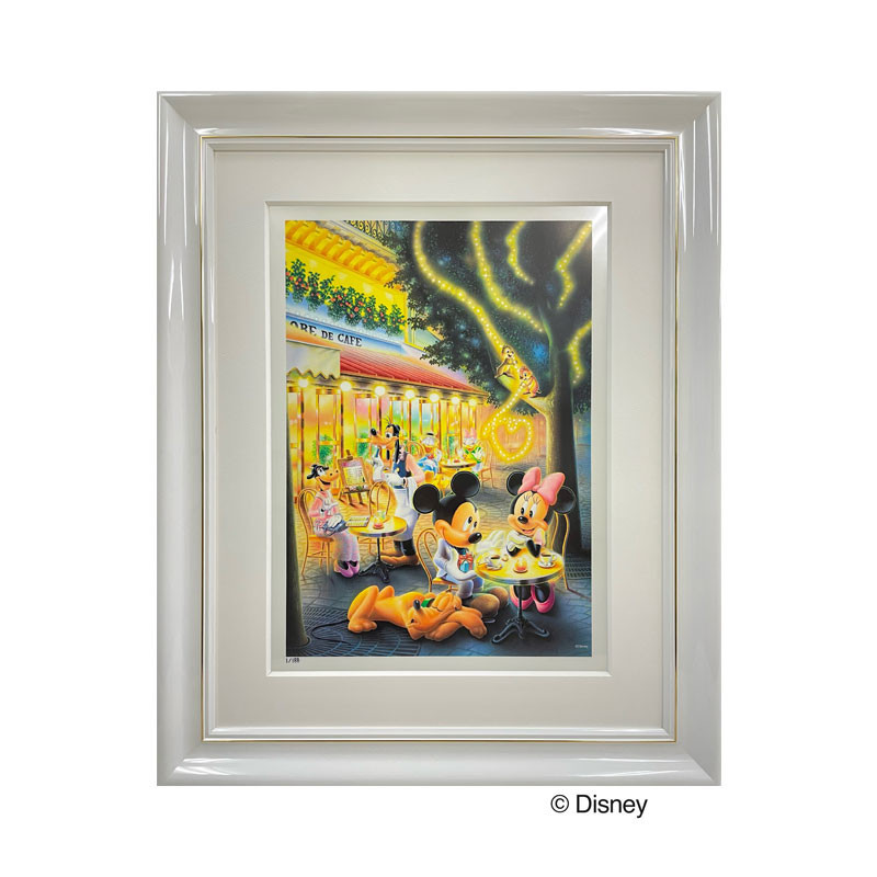 ディズニー アートコレクション］A Cafe Of Love - ディズニー アート