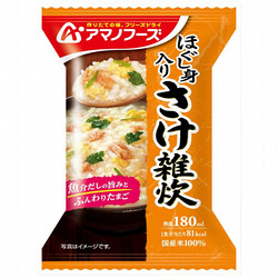 アマノフーズ ほぐし身入り さけ雑炊 20.7g×4
