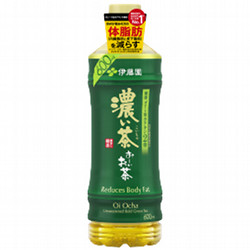 伊藤園 おーいお茶濃い茶抹茶入緑茶 600ml×24