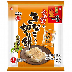 越後製菓 生一番 きなこ入り切り餅 210g×12