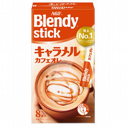 AGF ブレンディ スティック キャラメルラテ 8本×6