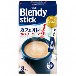 AGF ブレンディ スティック カフェオレカロハーフ 8本×6