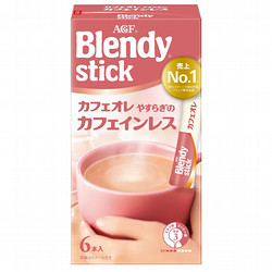 AGF ブレンディ スティック カフェインレス 6本×6