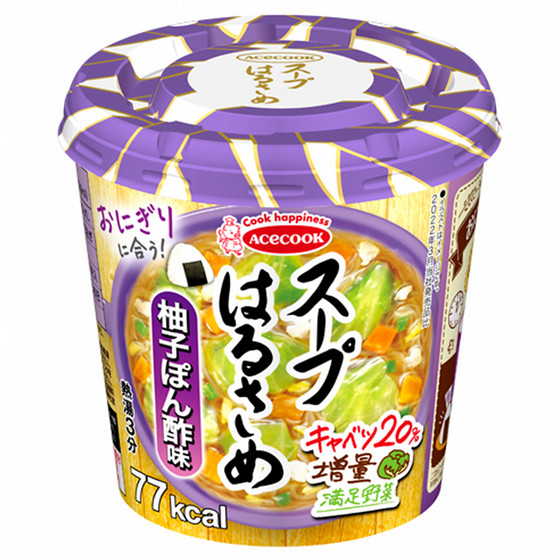 エースコック スープはるさめ 柚子ぽん酢味 1食（32g）×6
