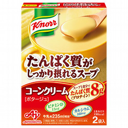 味の素 クノール たんぱく質がしっかり摂れるコーンクリーム 1食（58.4g）×10