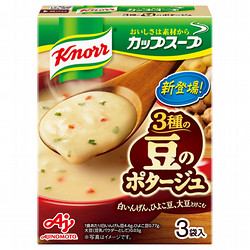 味の素 クノール カップスープ 豆のポタージュ 1食（55.8g）×10