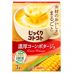 ポッカサッポロ じっくりコトコト 濃厚コーンポタージュ 1食（67.5g）×5