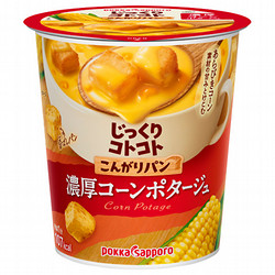 ポッカサッポロ こんがりパン 濃厚コーン カップ 1食（26.1g）×6