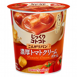 ポッカサッポロ こんがりパン濃厚トマトクリームポタージュ カップ 1食（23.9g）×6