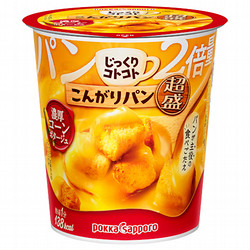 ポッカサッポロ こんがりパン超盛濃厚 濃厚コーンポタージュ カップ 1食（33.1g）×6