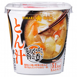 ひかり味噌 まろやかな旨みと香り とん汁 1食×6