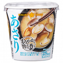 ひかり味噌 まろやかな旨みと香り あさり 1食×6
