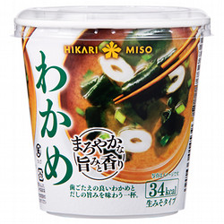 ひかり みそ汁まろやかな旨み香りわかめ カップ 1食×6