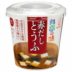 マルコメ 料亭の味 赤だしとうふ カップ 1食×6