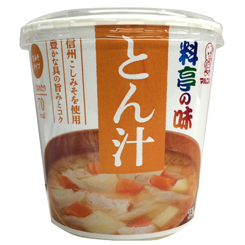 とん汁 カップタイプ 即席食品 楽天市場】＼30-31日味噌の日全品P3倍／カップ みそ汁 まろやか