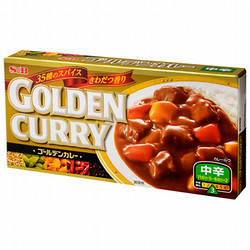 S＆B エスビー ゴールデンカレー 中辛 198g×10