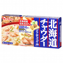 ハウス 北海道チャウダークラムチャウダー 144g×10