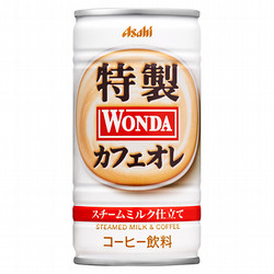 アサヒ飲料 ワンダ 特製カフェオレ 缶 185g×30