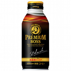 サントリー プレミアムボス ブラック ボトル缶 390g×24