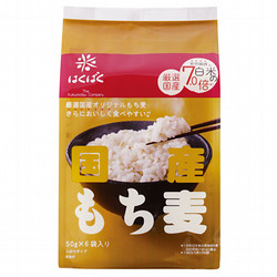 はくばく 国産もち麦 300g×6