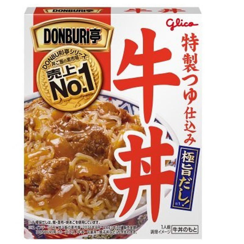 グリコ DONBURI亭 牛丼 1食（160g）×10
