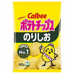 カルビー ポテトチップス のりしお 60g×12