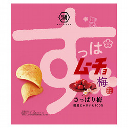 湖池屋 すっぱムーチョチップスさっぱり梅 55g×12
