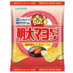山芳製菓 ポテトチップス 明太マヨビーフ 47g×12