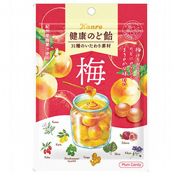 カンロ   健康のど飴梅 90g×6