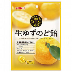 リボン 生ゆずのど飴 48g×12