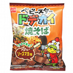 おやつカンパニー ベビースタードデカイ焼そばソースマヨ味 67g×12