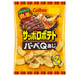 カルビー サッポロポテトバーベＱあじ 72g×12