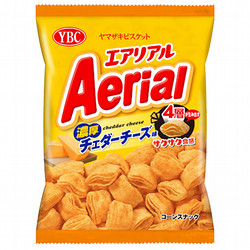 ヤマザキビスケット エアリアル 濃厚チェダーチーズ味 65g×12
