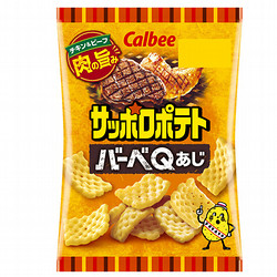 カルビー サッポロポテト バーベQあじ 24g×24