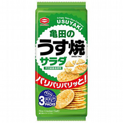 亀田製菓 サラダ うす焼 80g×12