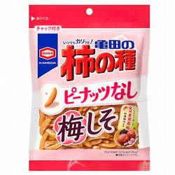 亀田製菓 亀田の柿の種 ピーナッツなし梅しそ 91g×12
