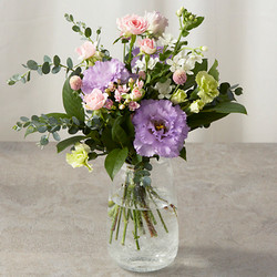 ［D.STYLE flowers（ディー・スタイル フラワーズ）］＜おまかせ生花ブーケ＞パステルミックス