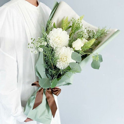 ［リンクフローリスト］パーティーギフト 花束 白系【送料込み】