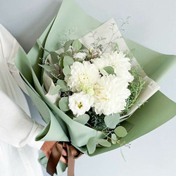 ［リンクフローリスト］フォーマルギフト 花束 白系【送料込み】