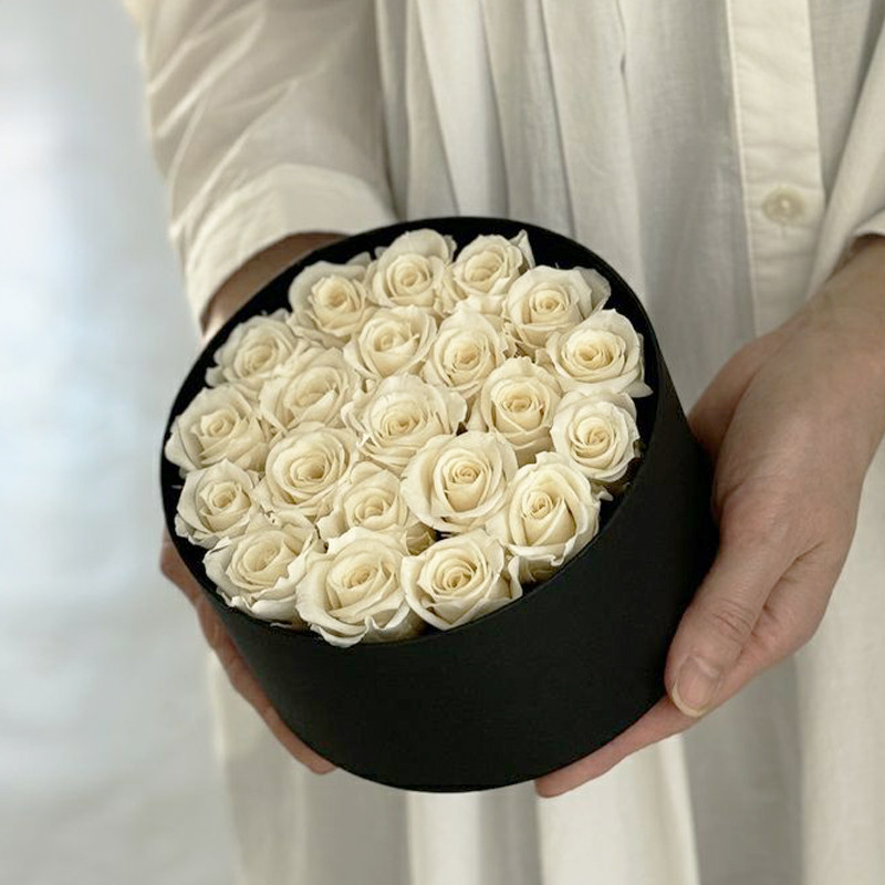 ホワイト プリザーブドフラワー ブーケ プリザーブドフラワー ブーケ | iichi 日々の暮らしを心地よくする