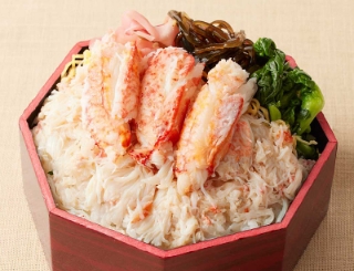 鱗幸食品 毛がに三昧弁当