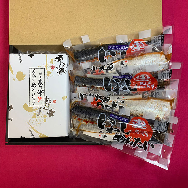 ［博多あき津゛］明太子と鰯のセットB