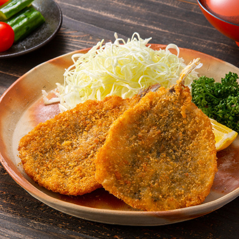 長崎産レンジでチンするアジフライ