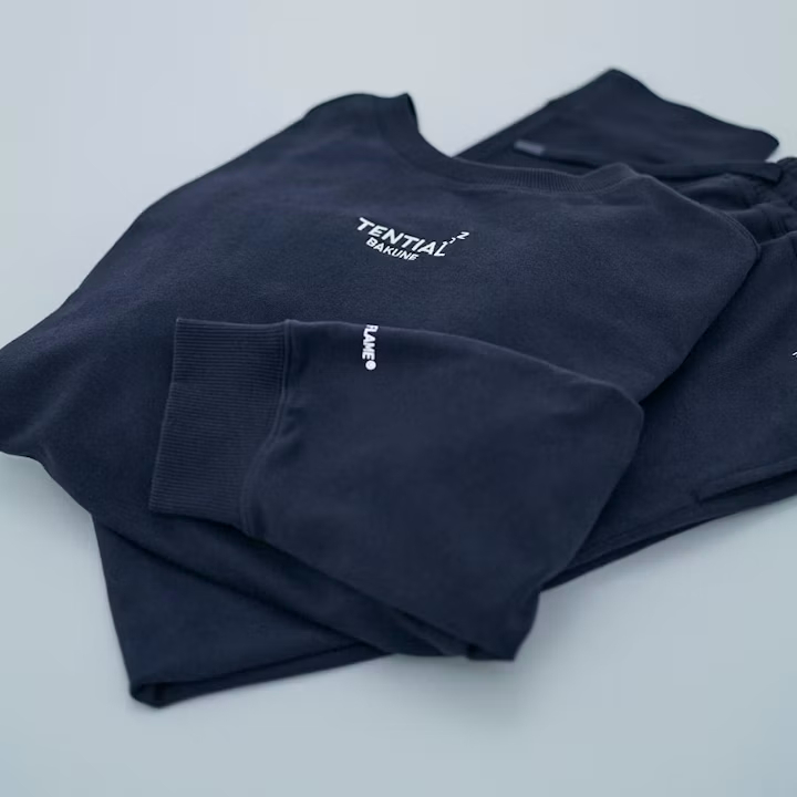 TENTIAL］BAKUNE スウェット Men's 上下セット（長袖クルーネック