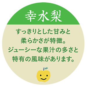 幸水梨