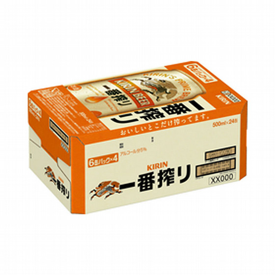 キリン - アキw６》キリン一番搾とれたてホップ350/24缶 一番搾500/24缶 キリン 一番搾り とれたてホップ ご予約特集｜カクヤス